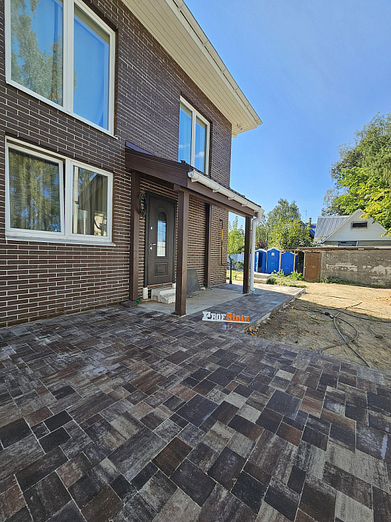 Тротуарная плитка Бавария Штайн Браун Steingot 60 мм